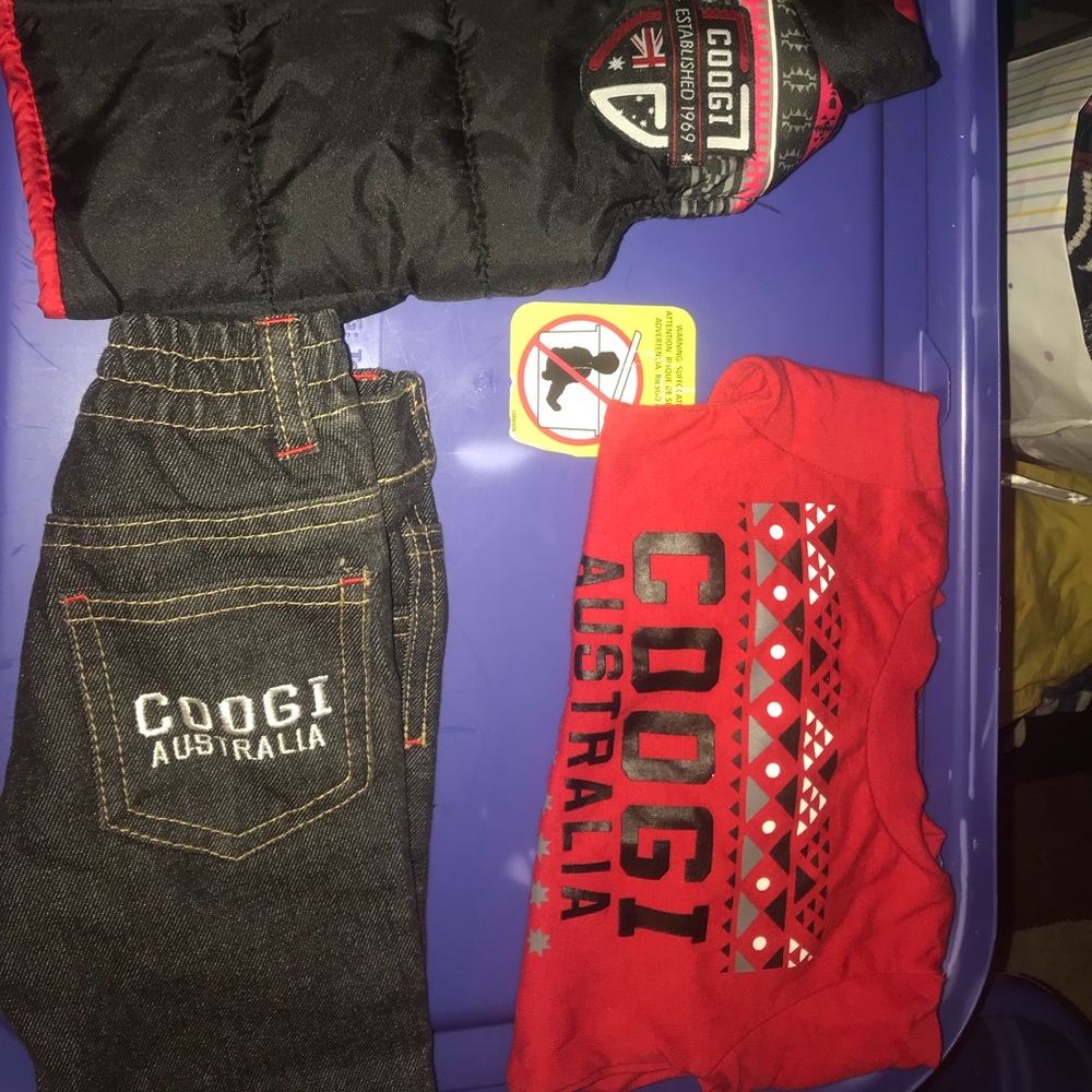 THREE PIECE COOGI SET !